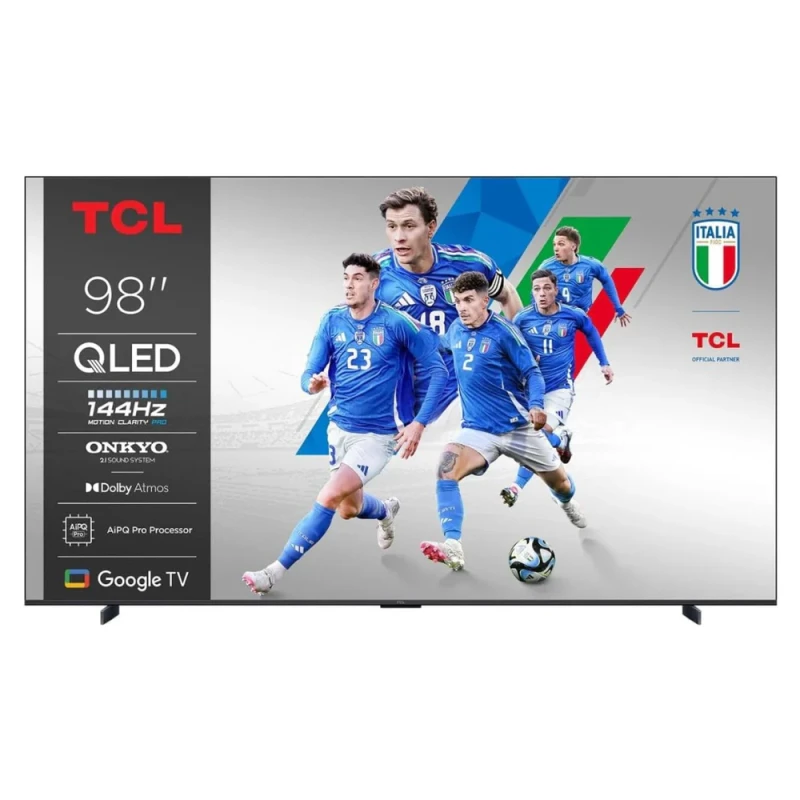Téléviseur   TCL QLED   4K   98 pouces   98P81KX1
