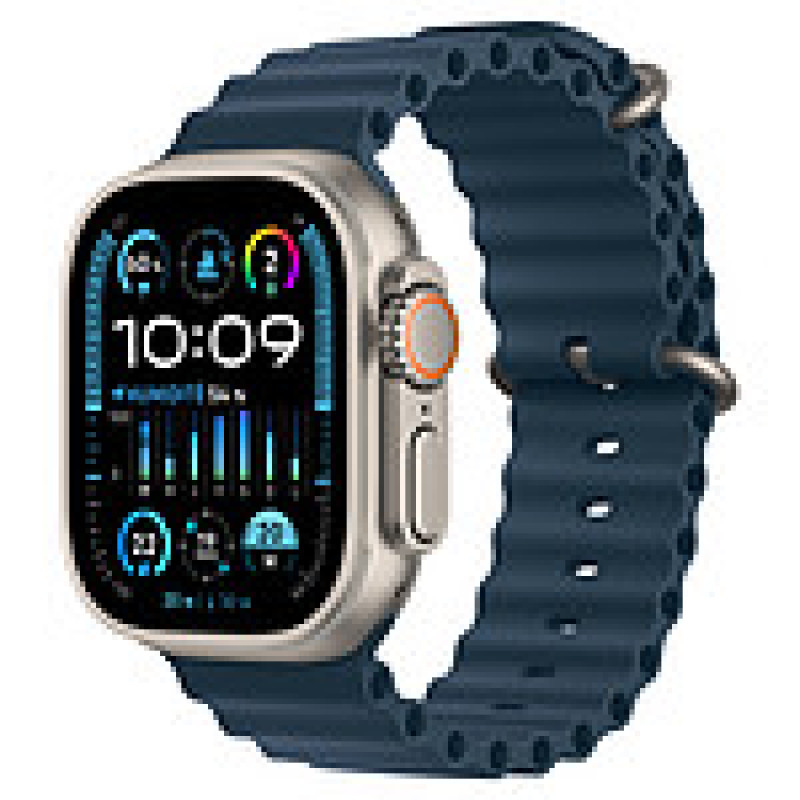 Apple Watch Ultra 2 GPS + Cellular Titanium Case Blue Ocean Band 49 mm