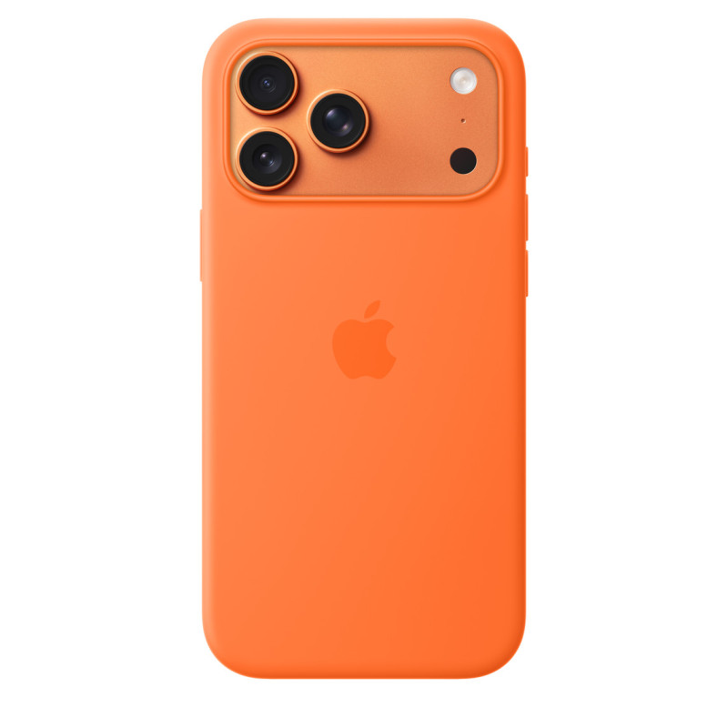 Coque en silicone avec MagSafe pour iPhone 17 Pro
